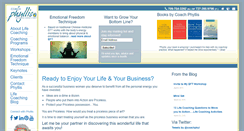 Desktop Screenshot of coachphyllis.com